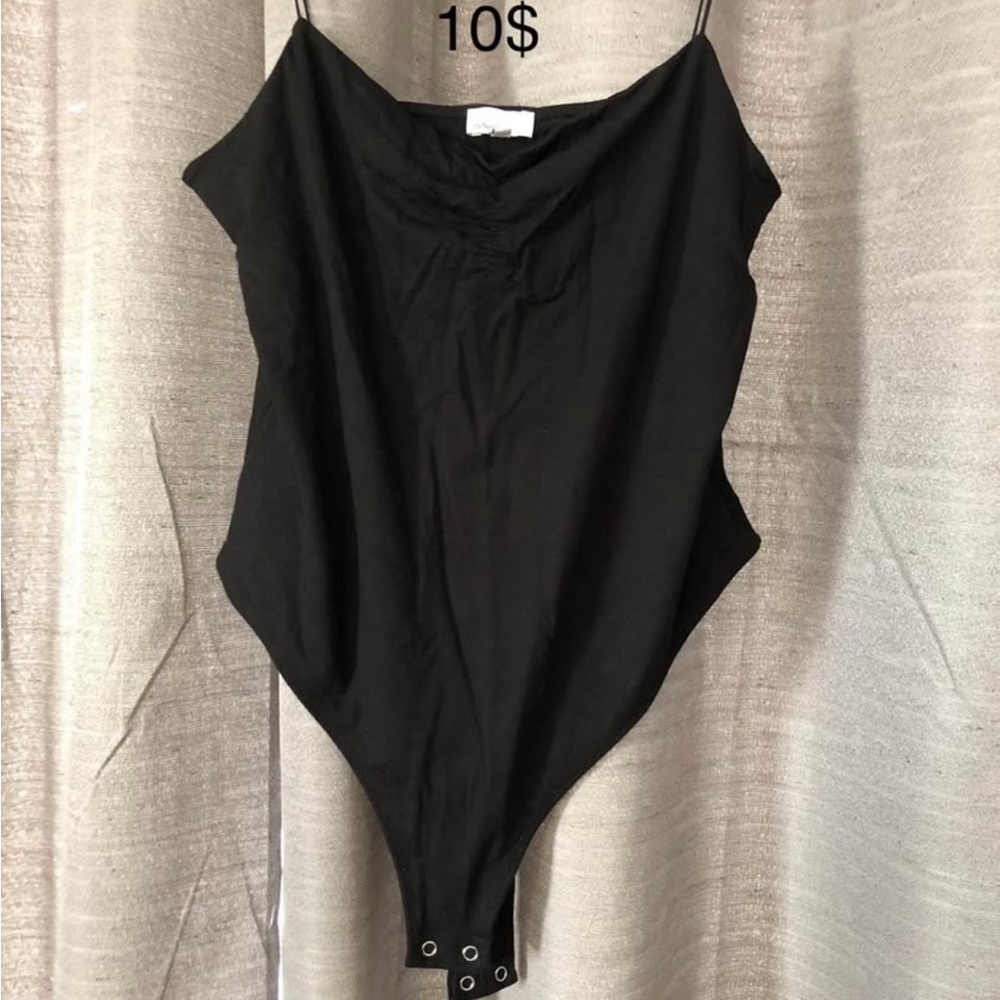 Elegant Black Women's Bodysuit